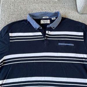 Vintage Penguin Striped Polo